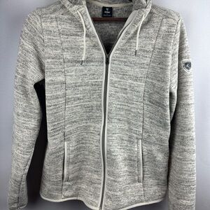 Kuhl Heather Gray Fleece Hoodie